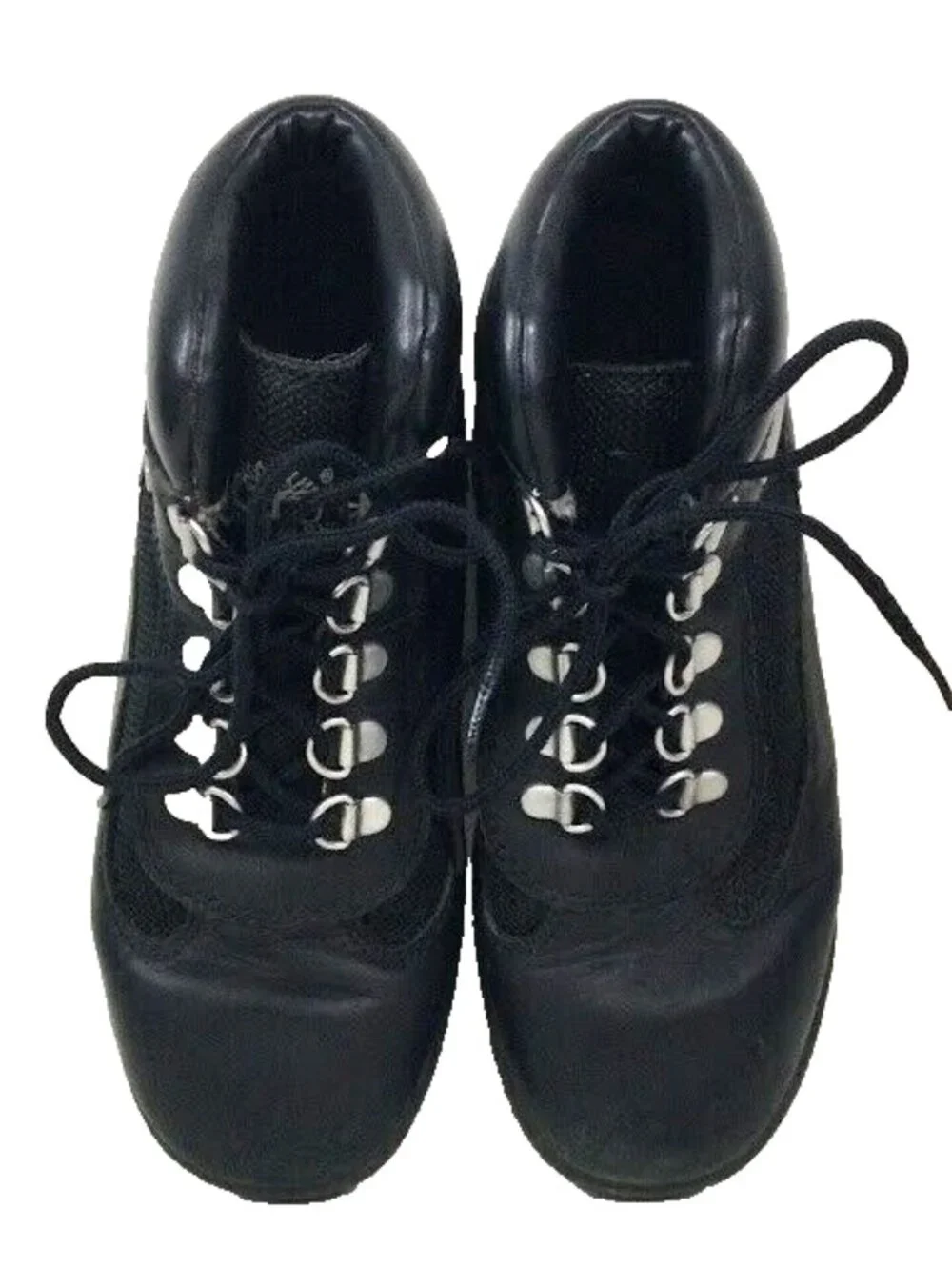 Timberland Field - Boy's Size 4 -Black Leather Trail Hiking Boots - 15906 - 3730